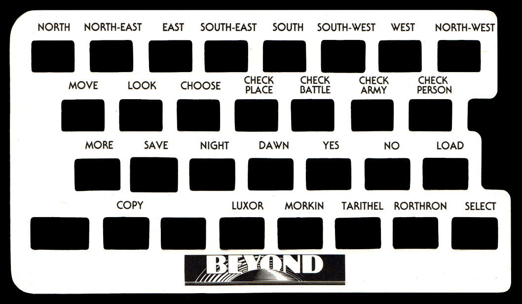Screen from Doomdark's Revenge