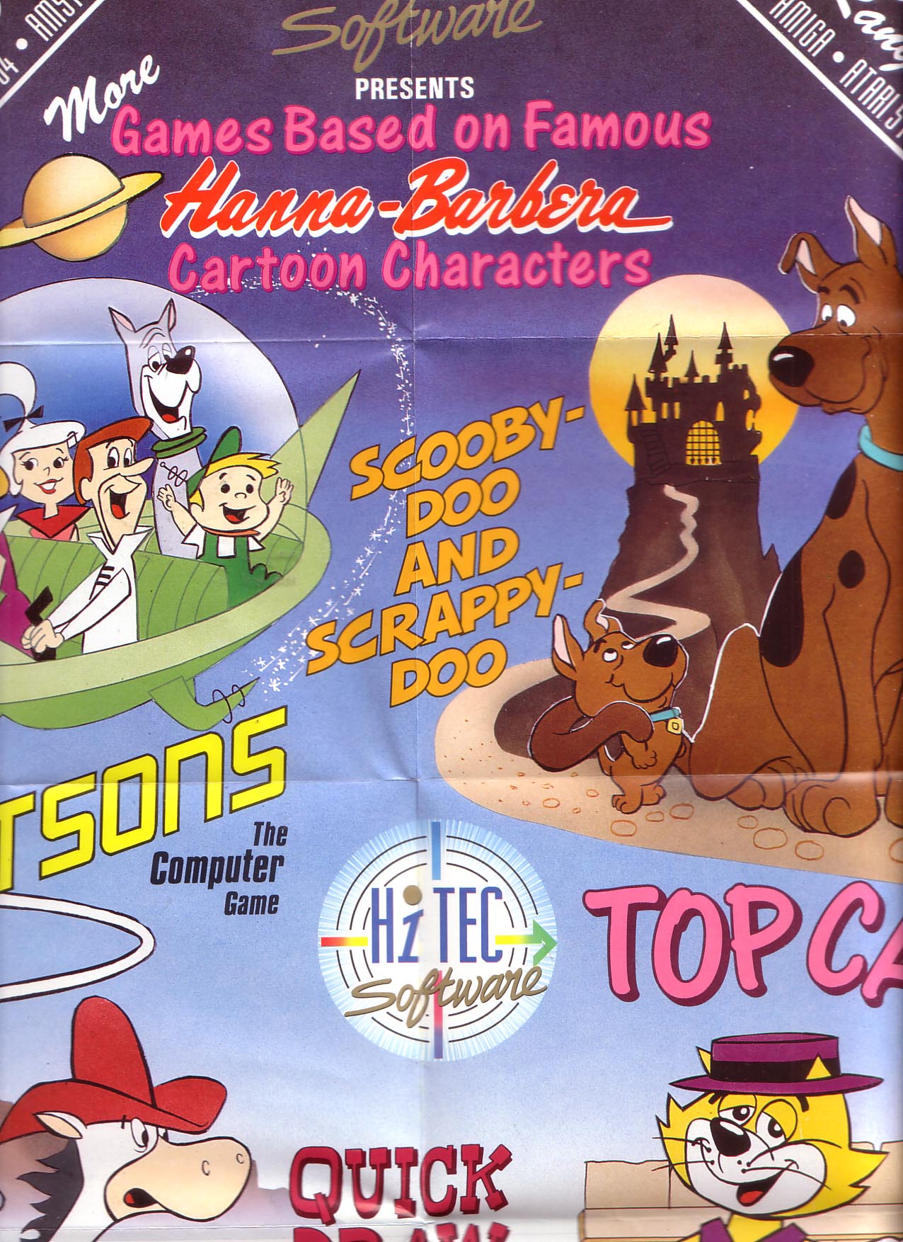 Screen from The Hanna-Barbera Cartoon Character Collection