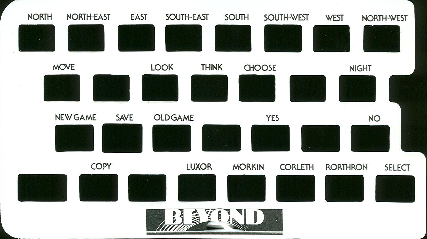 Screen from The Lords of Midnight