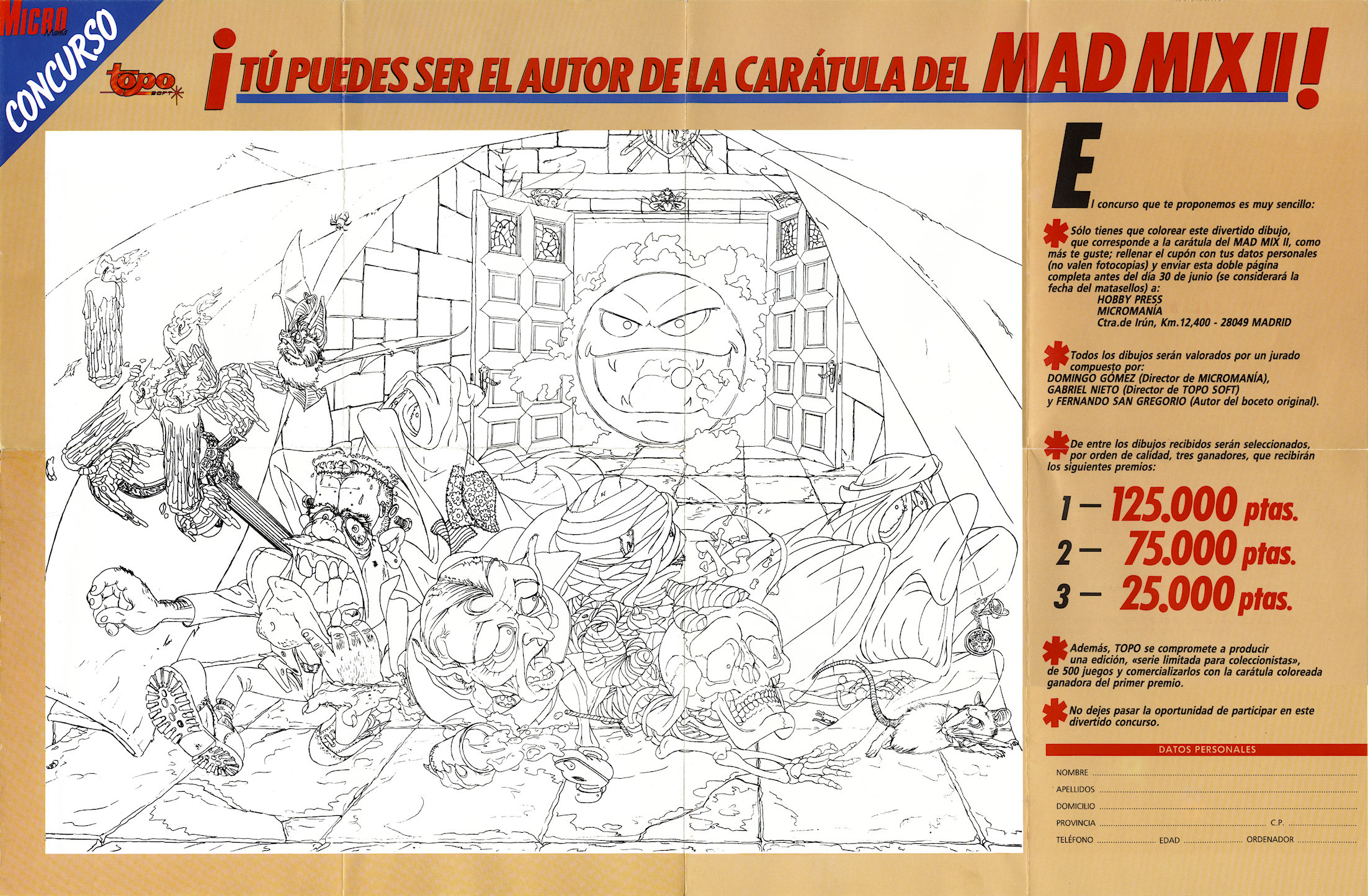 Screen from Mad Mix 2