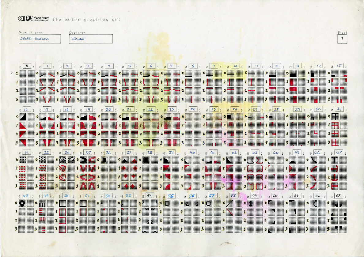 Screen from Secret Mission