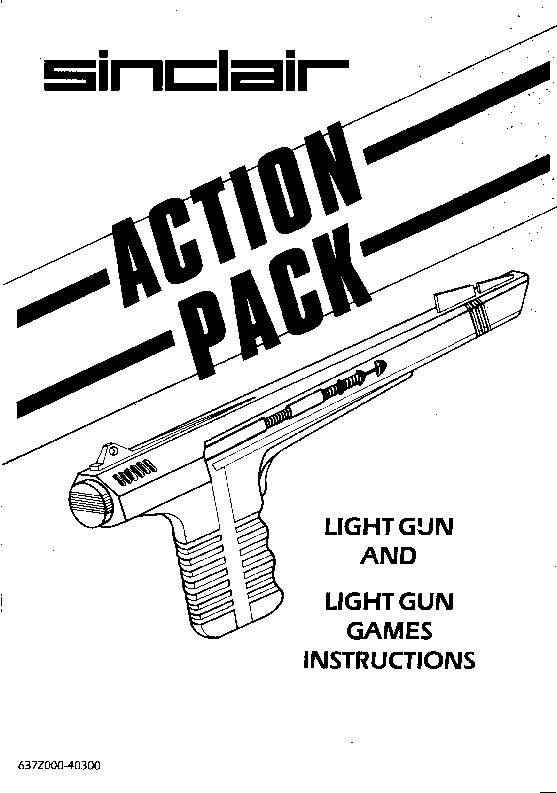 Screen from Sinclair Action Pack - Lightgun Games