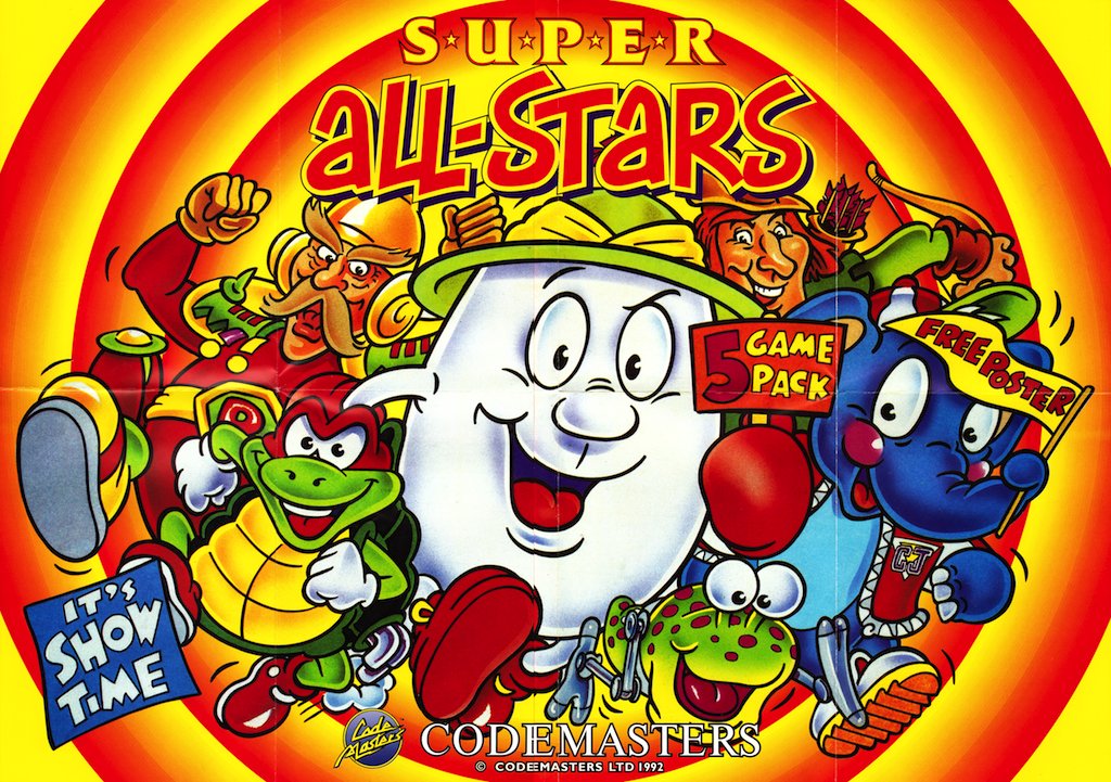 Screen from Super All-Stars