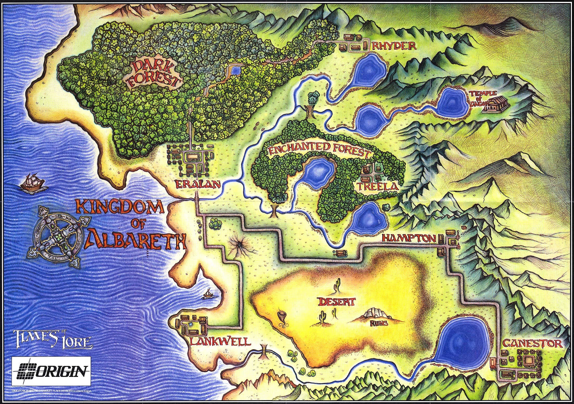 Screen from Times of Lore