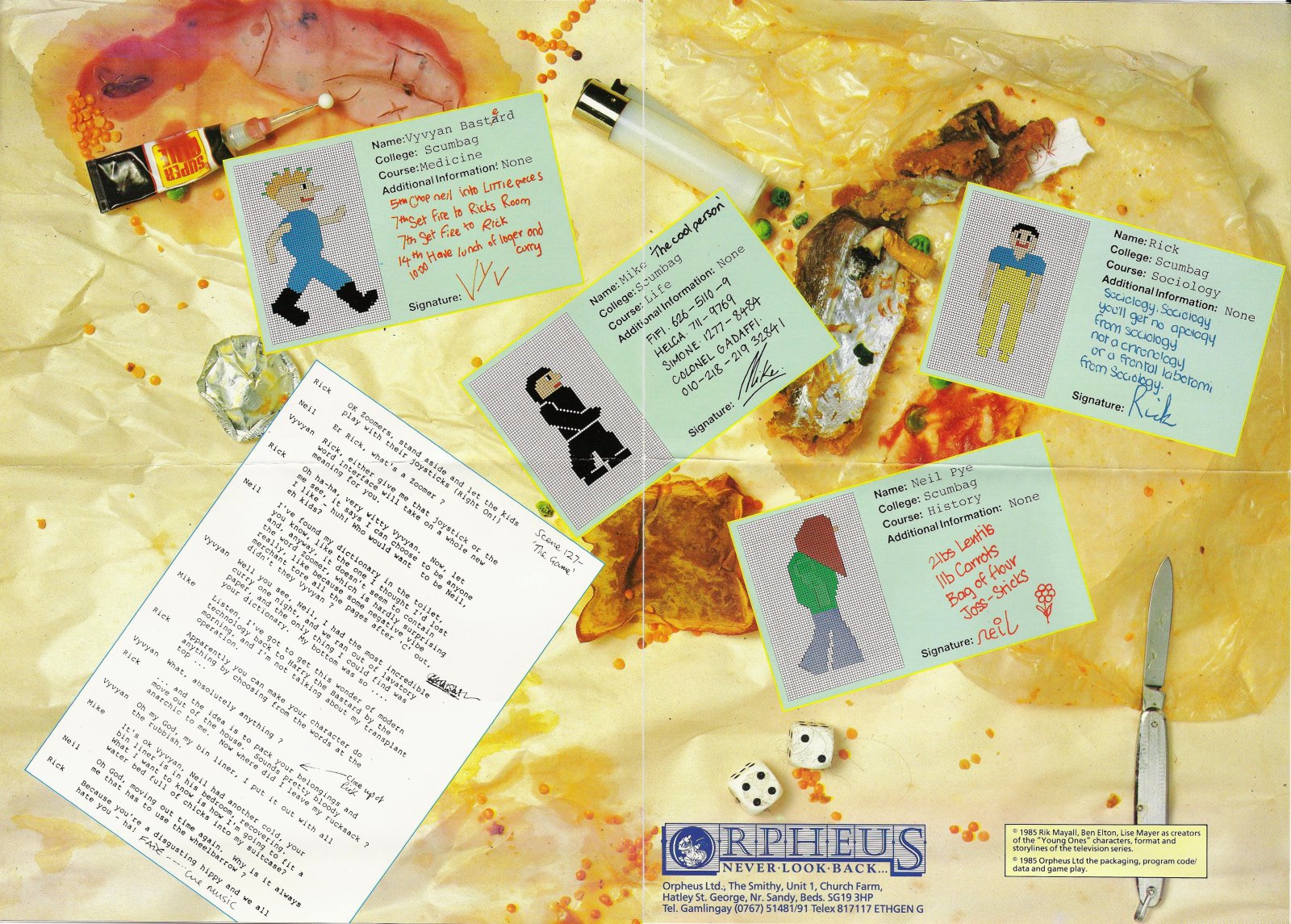 Screen from The Young Ones