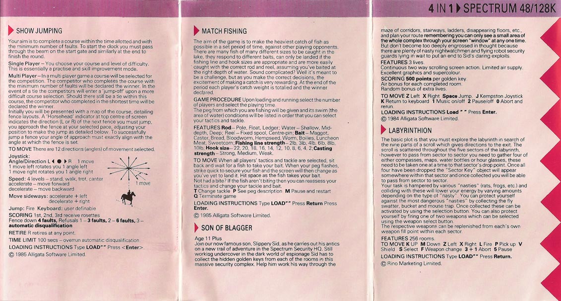 Screen from Action Pack 1