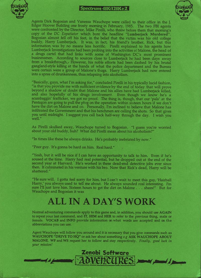 Screen from All in a Day's Work