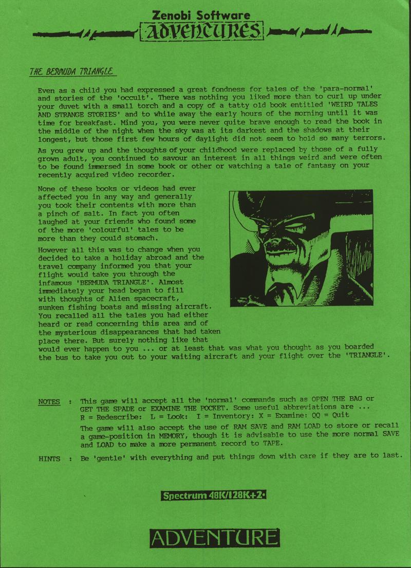 Screen from The Bermuda Triangle