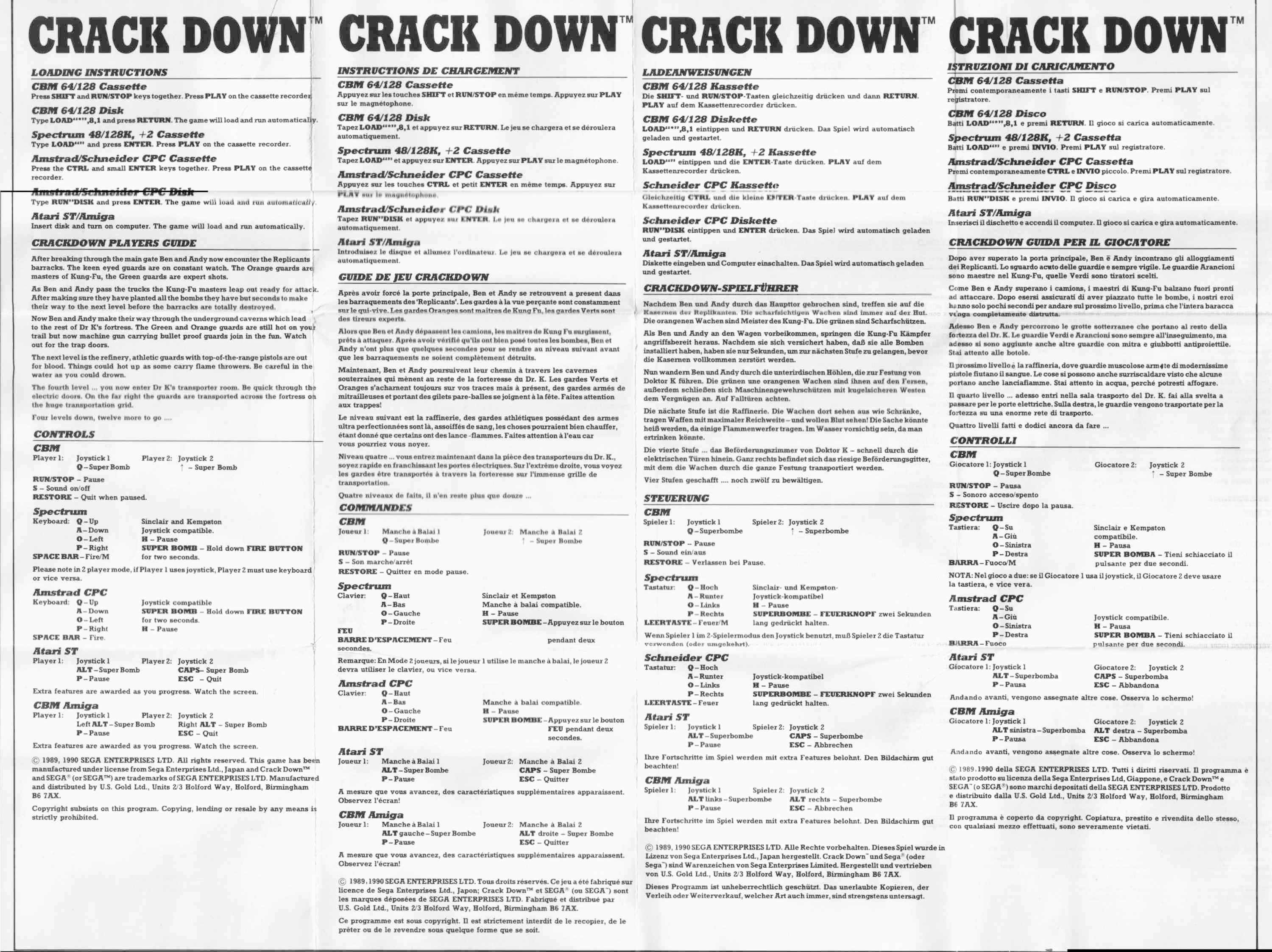 Screen from Crack Down