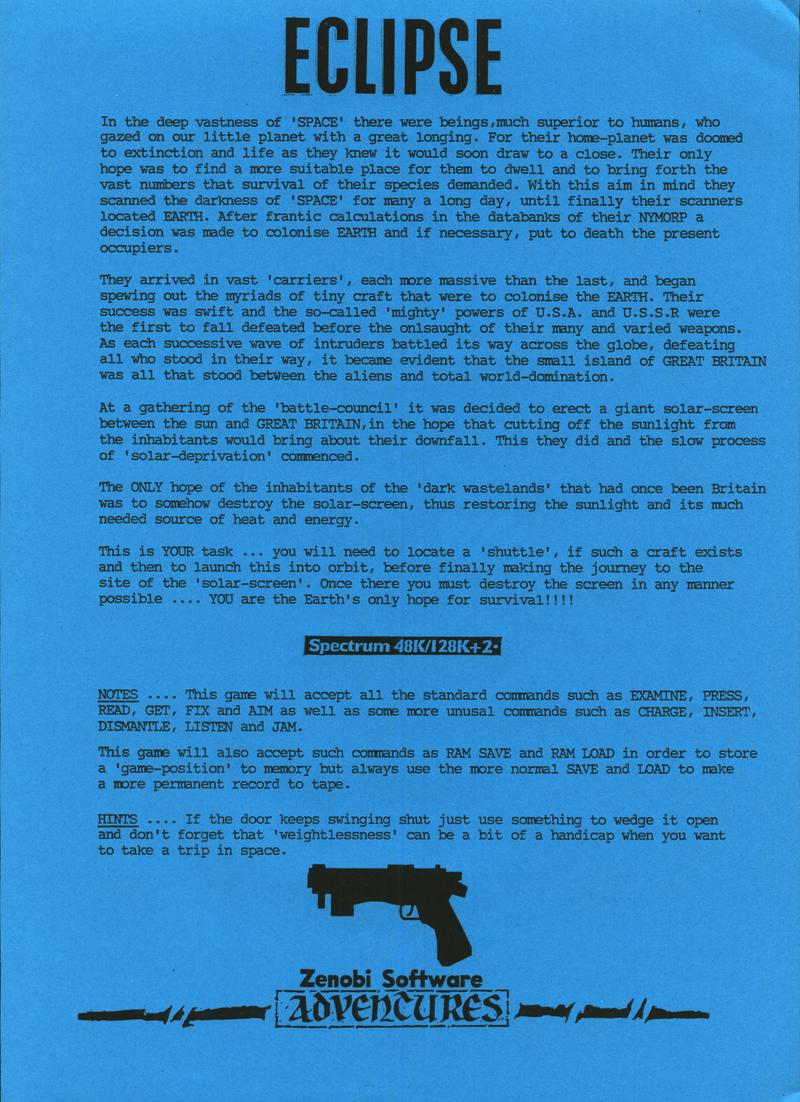 Screen from Eclipse