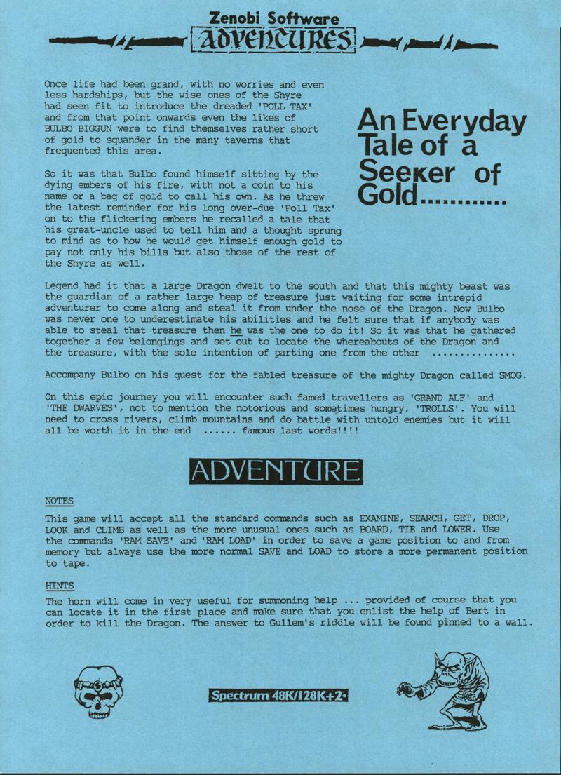 Screen from An Everyday Tale of a Seeker of Gold