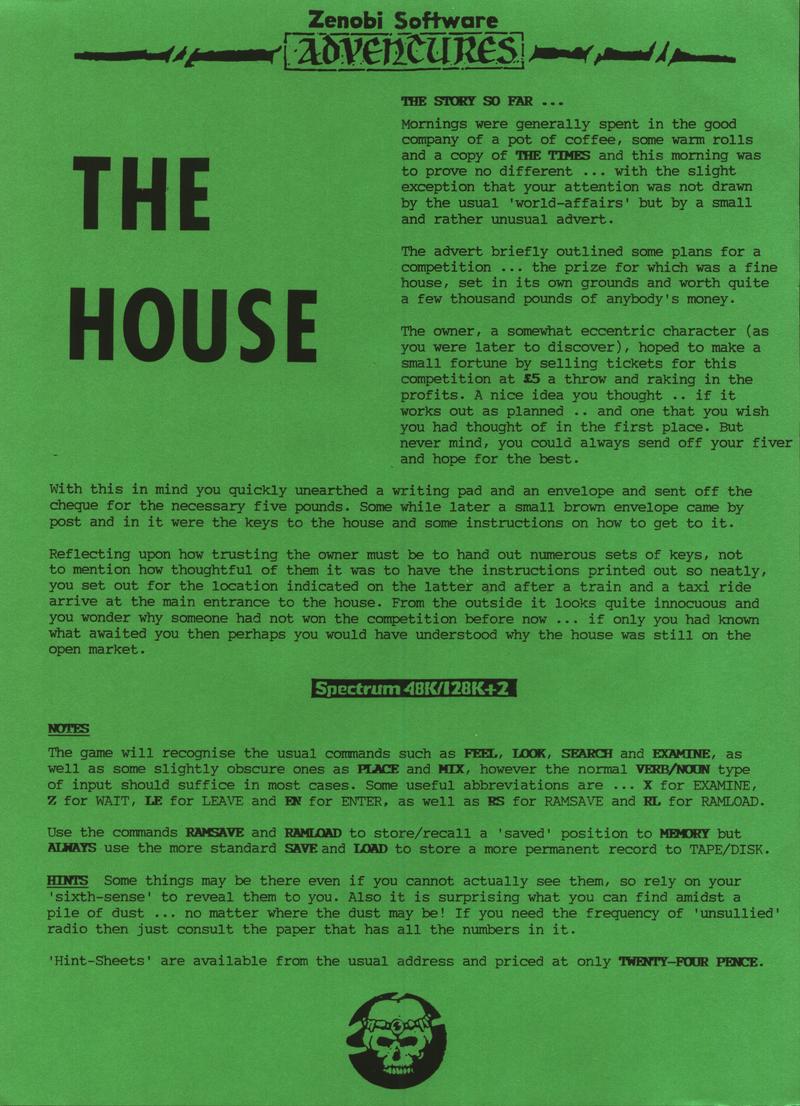 Screen from The House