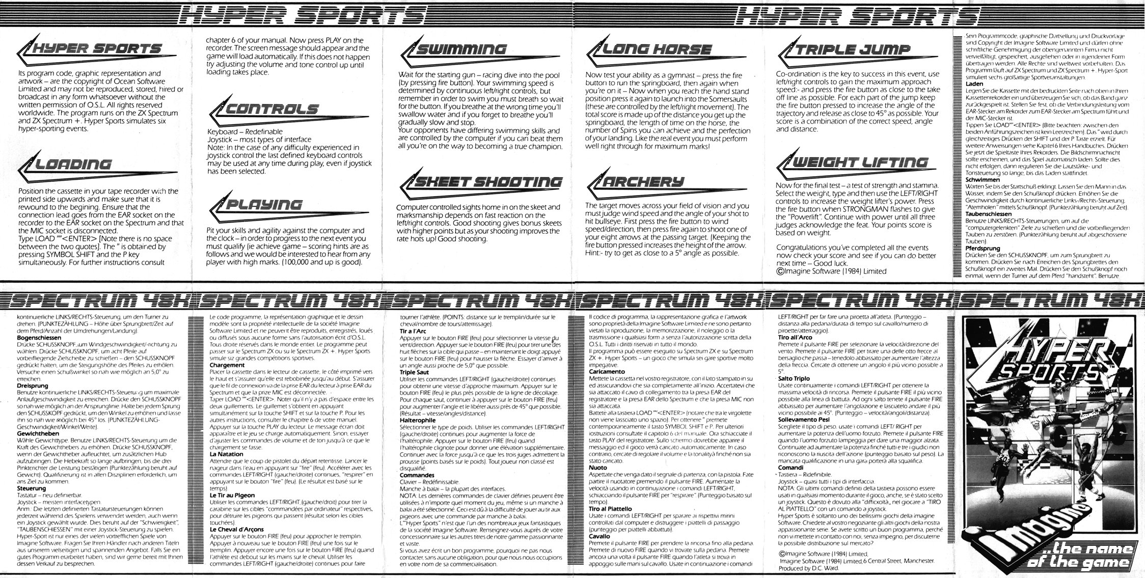 Screen from Hyper Sports