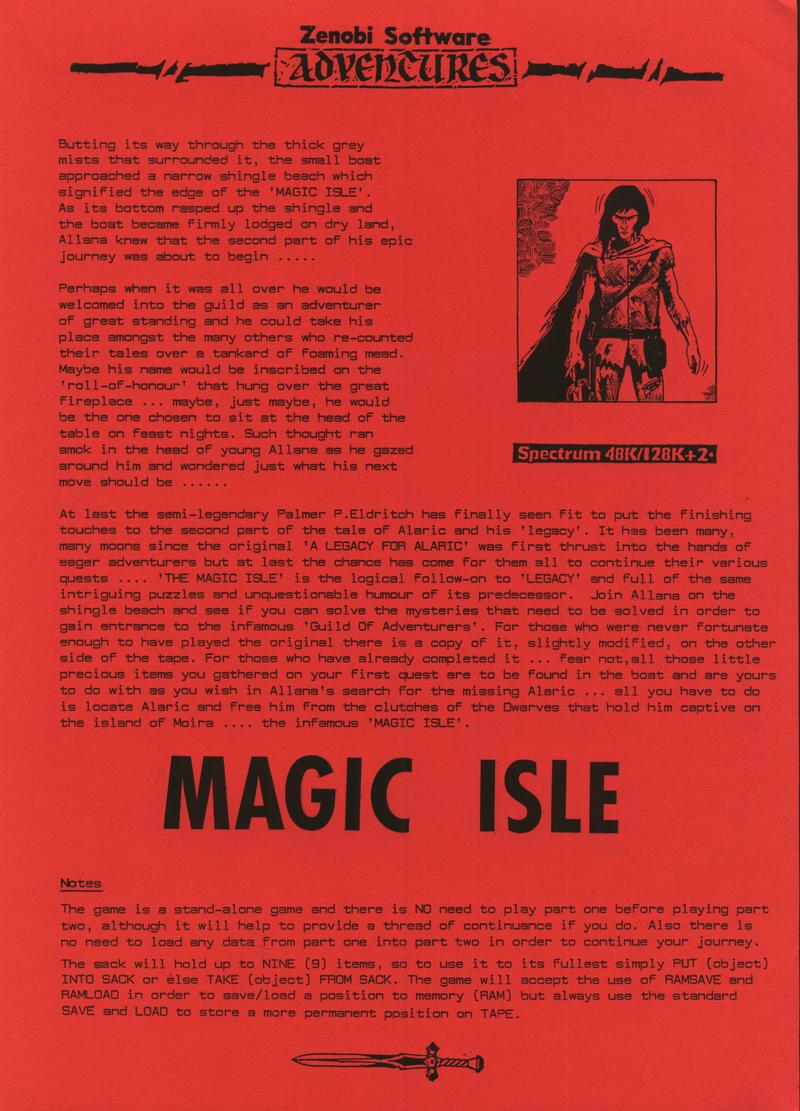 Screen from The Magic Isle