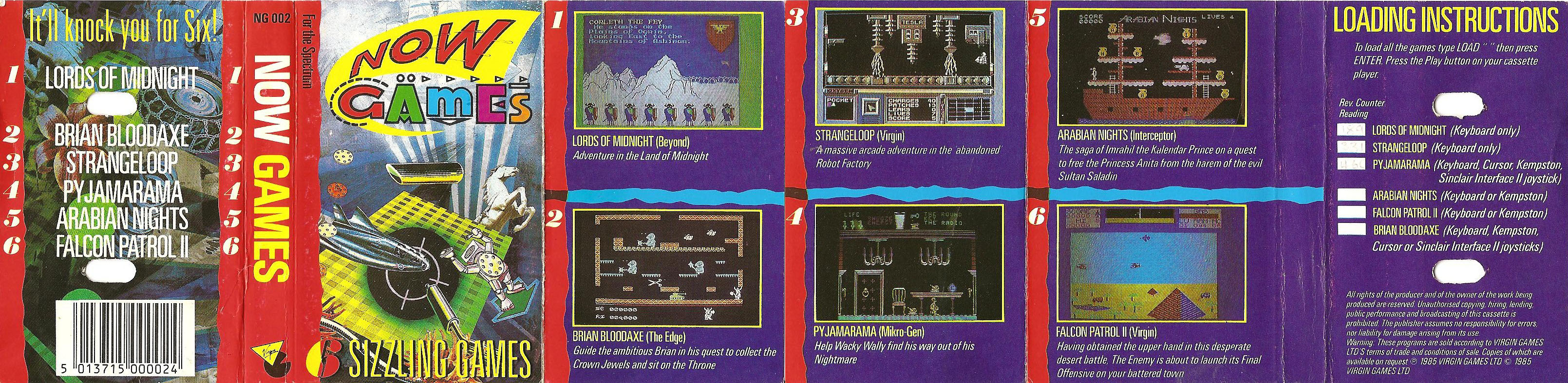 Screen from Now Games