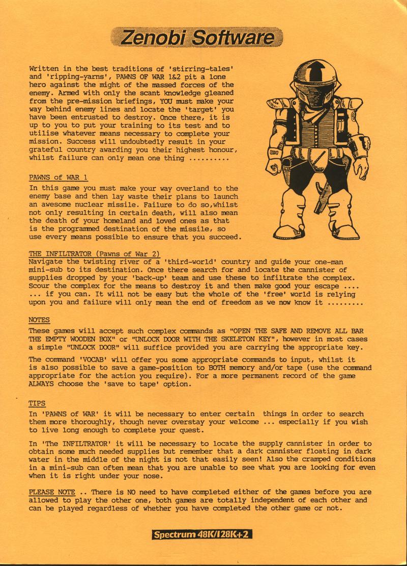 Screen from The Infiltrator