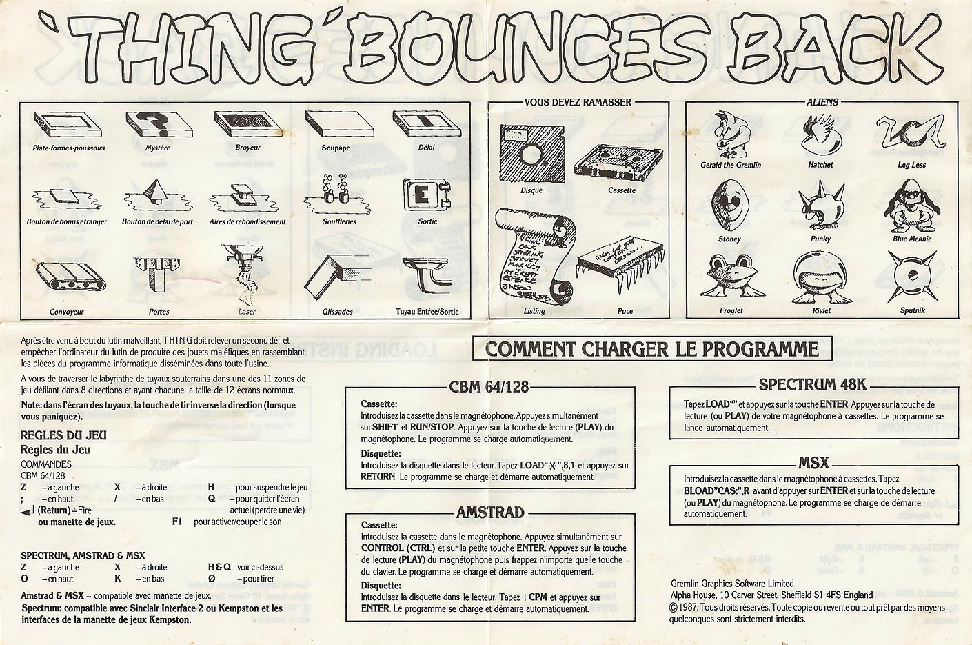 Screen from Thing Bounces Back