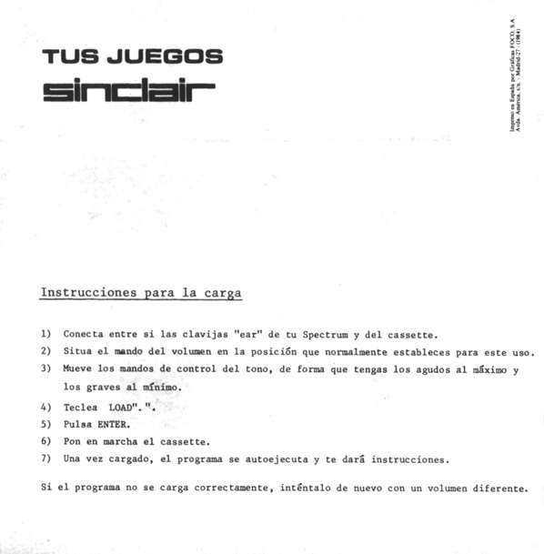 Screen from Tus Juegos 1