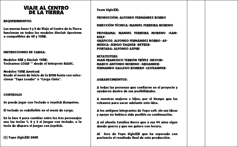 Screen from Viaje al Centro de la Tierra: Version Extendida
