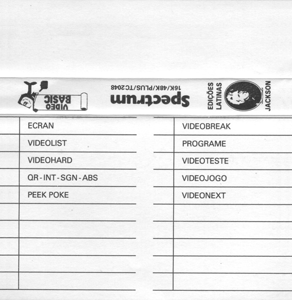 Screen from Video Basic issue 04