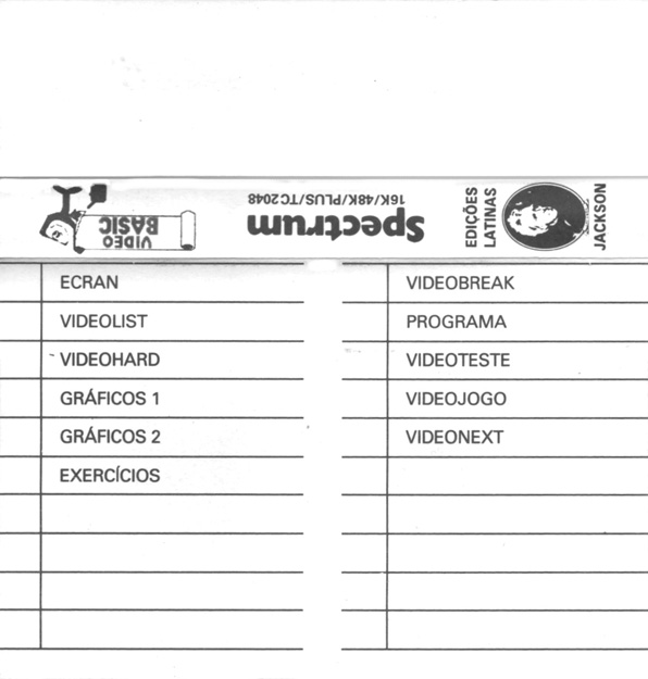 Screen from Video Basic issue 12