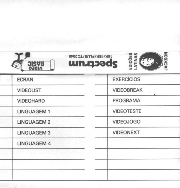 Screen from Video Basic issue 13