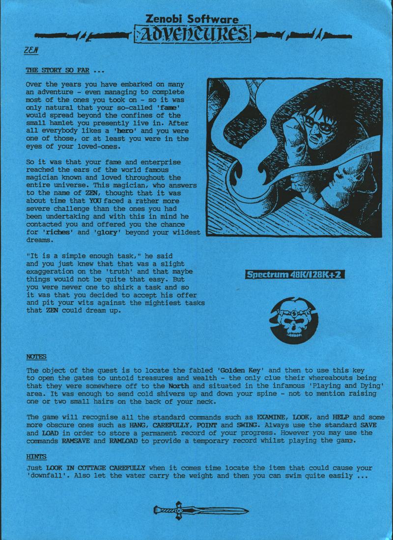 Screen from Zen Quest