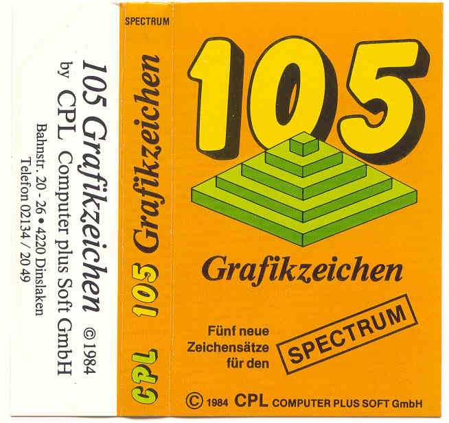 Screen from 105 Grafikzeichen