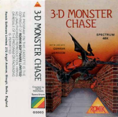 Screen from 3-D Monster Chase