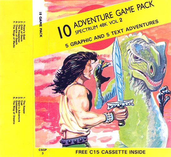 Screen from 10 Adventure Game Pack Volume 2