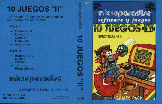 Screen from 10 Juegos II