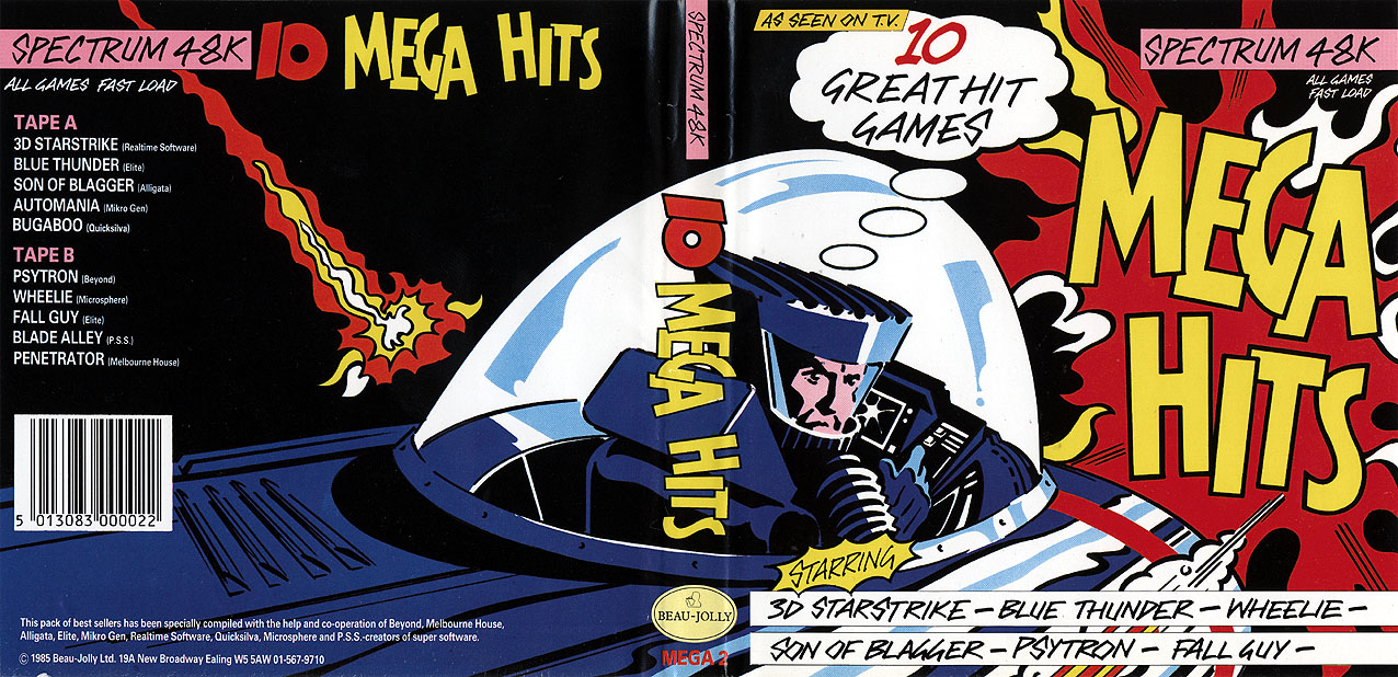 Screen from 10 Mega Hits