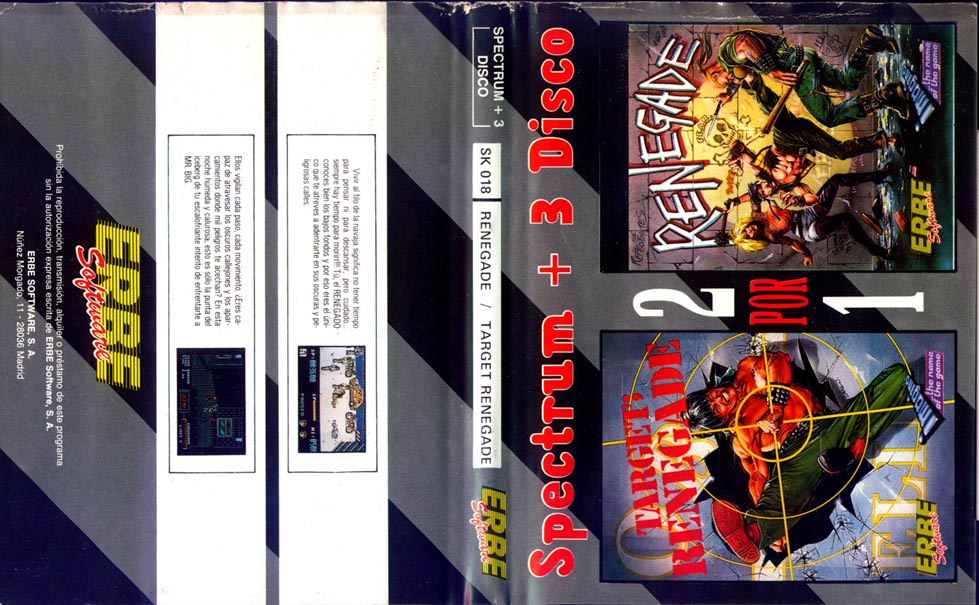 Screen from 2 Por 1: Renegade + Target Renegade