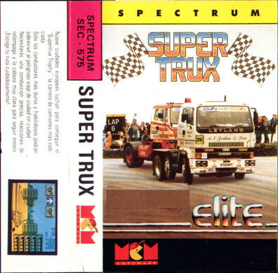Screen from 2x1: Space Harrier + Super Trux