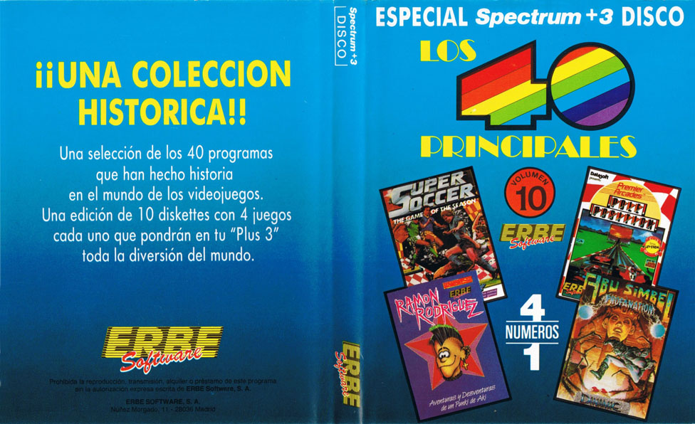 Screen from Los 40 Principales Vol. 10
