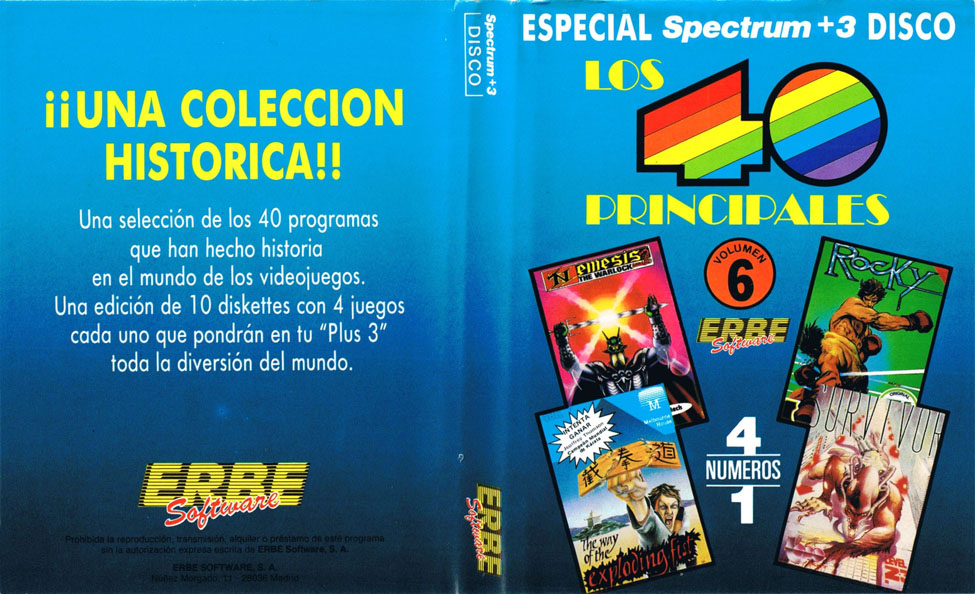 Screen from Los 40 Principales Vol. 6