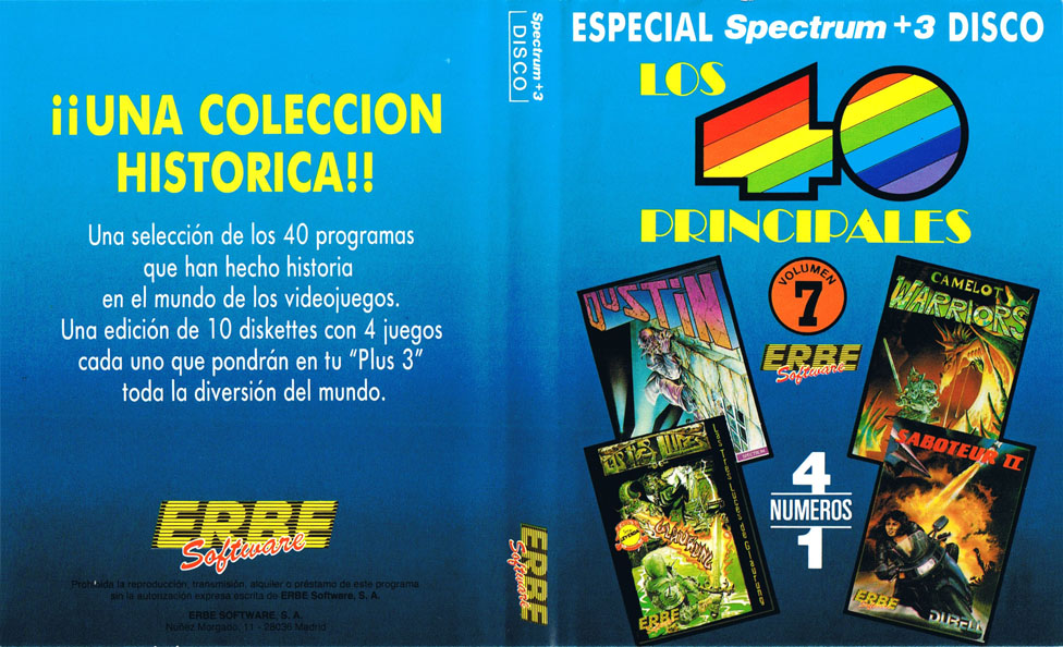 Screen from Los 40 Principales Vol. 7