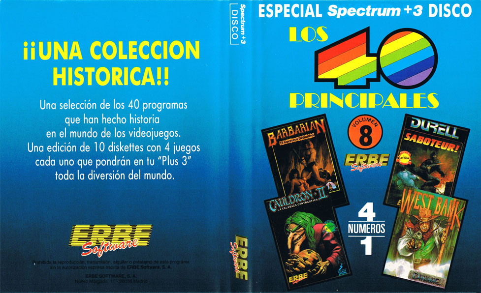 Screen from Los 40 Principales Vol. 8