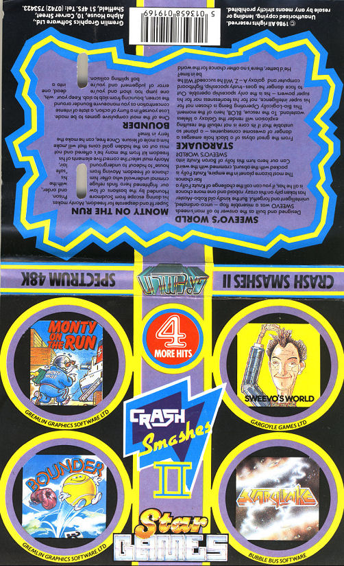 Screen from 4 Crash Smashes II