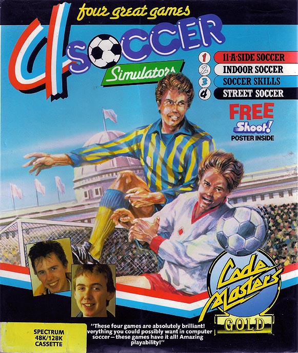 Screen from 4 Soccer Simulators