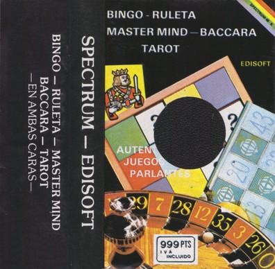 Screen from Bingo - Ruleta - Master Mind - Baccara - Tarot