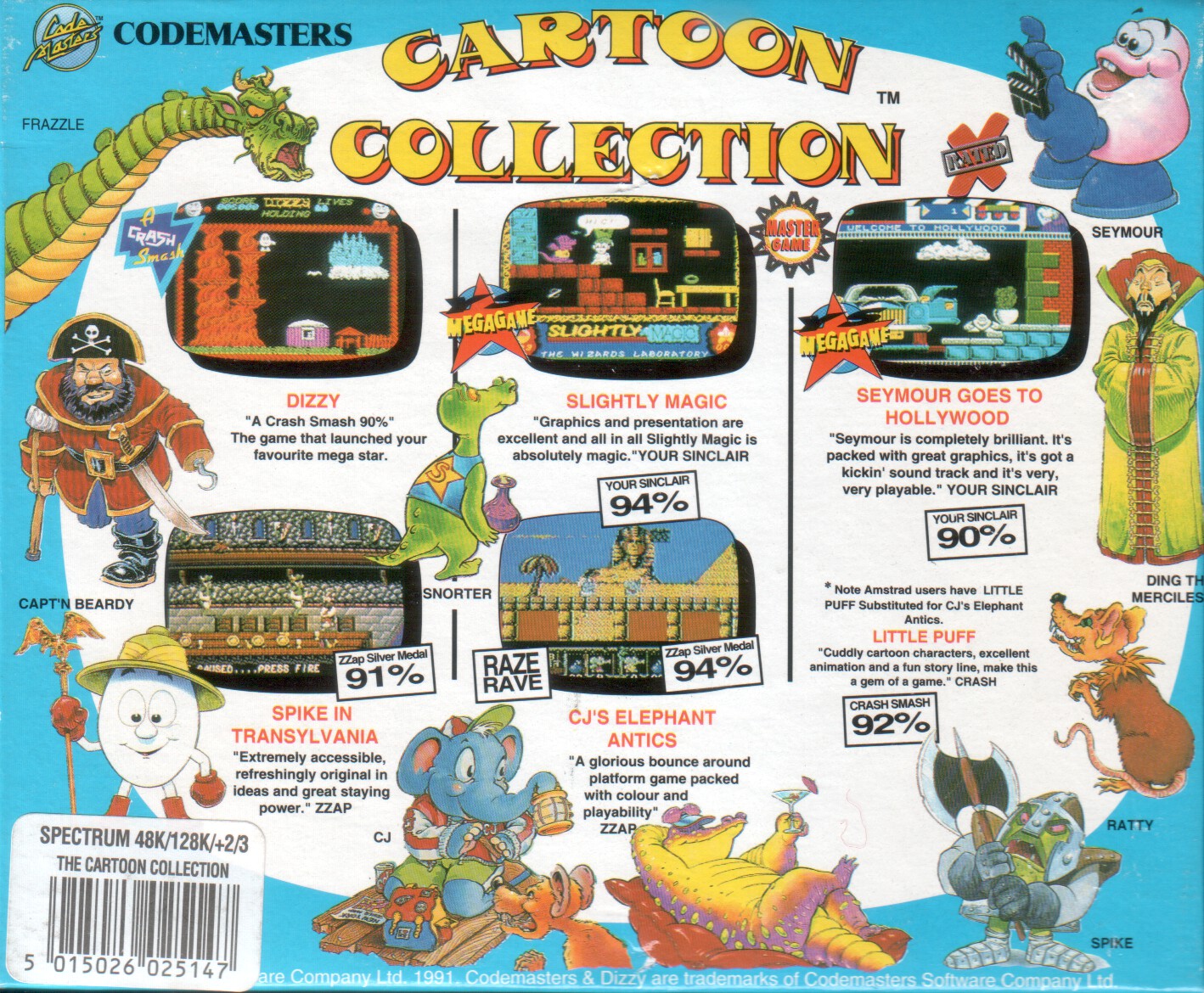 Screen from Cartoon Collection