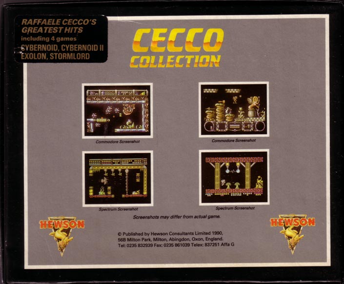 Screen from Cecco Collection