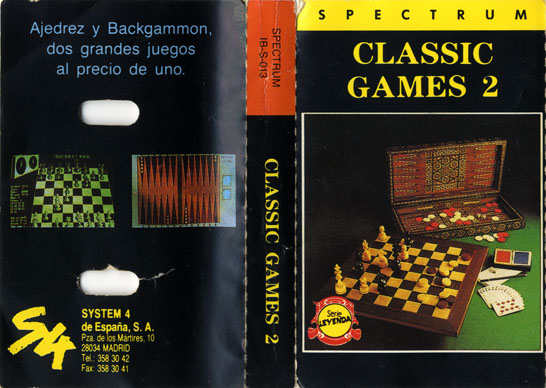 Screen from Classic Games 2