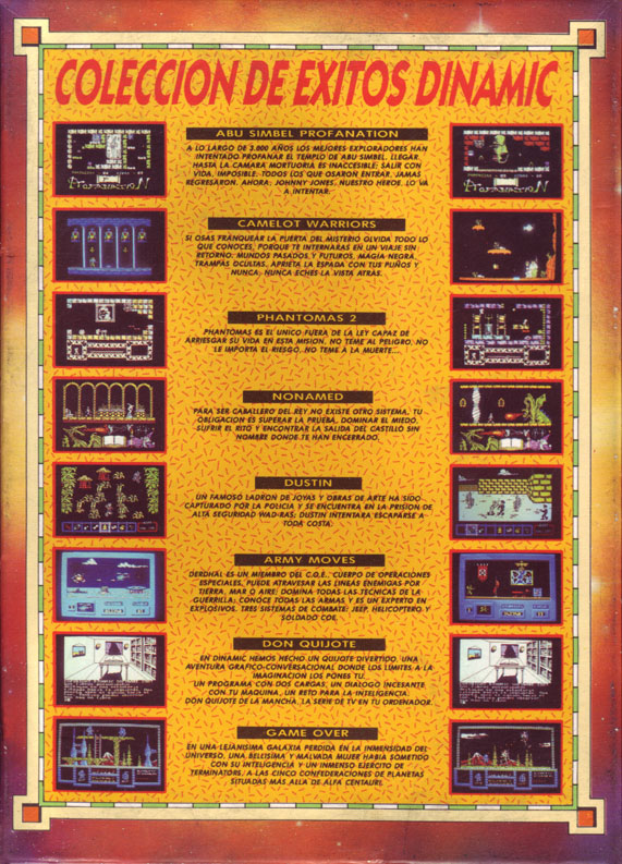 Screen from Coleccion de Exitos Dinamic