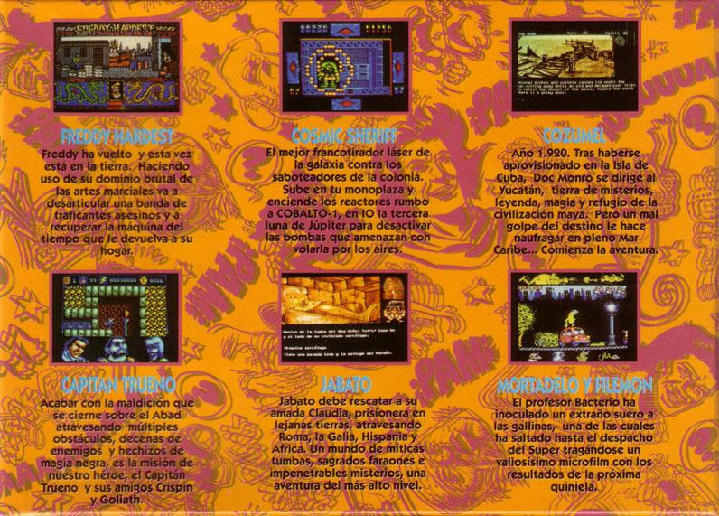 Screen from Comic, Arcade & Aventura