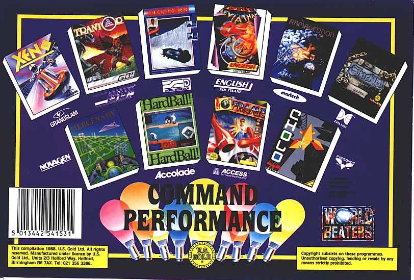 Screen from Command Performance