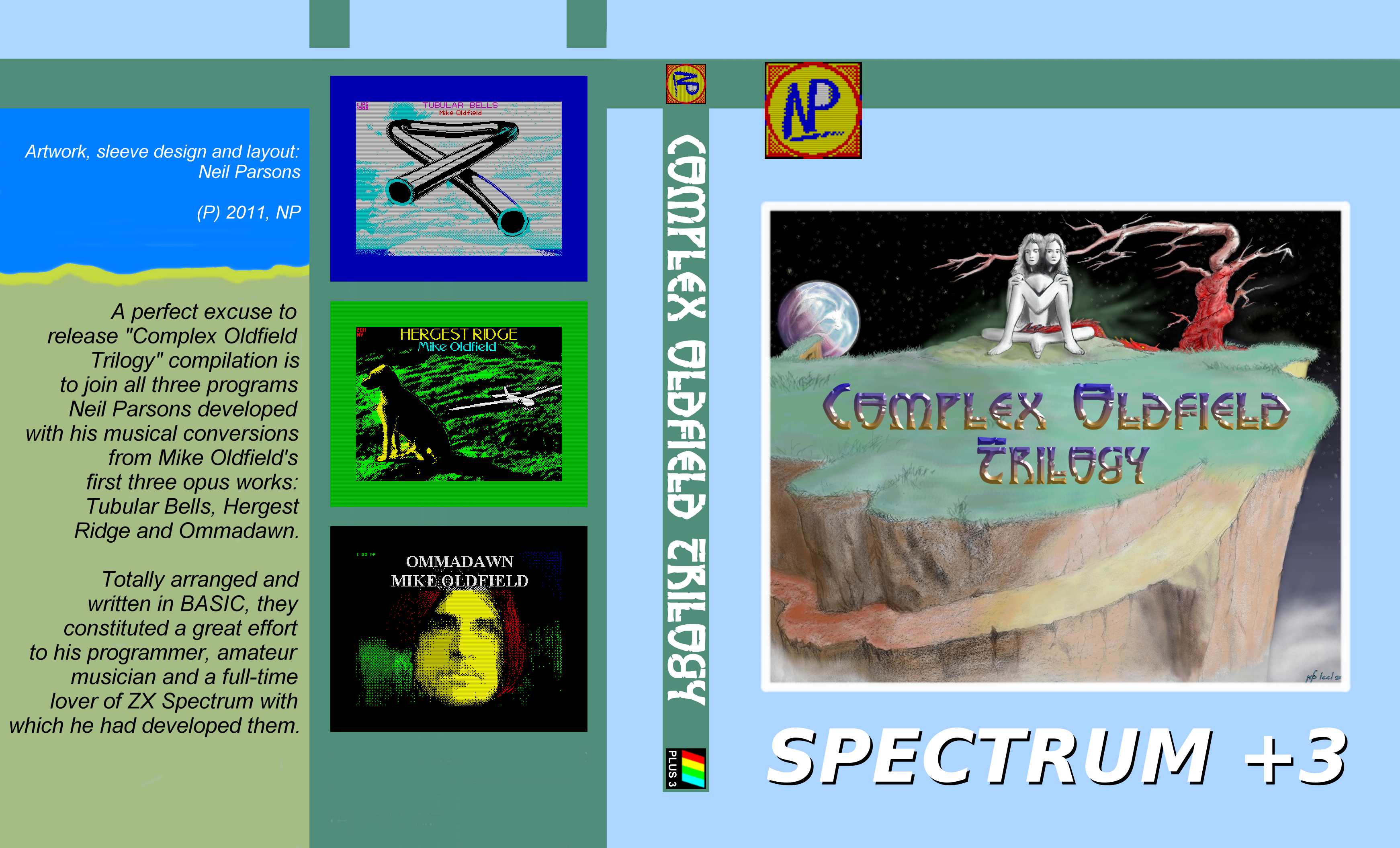Screen from Complex Oldfield Trilogy