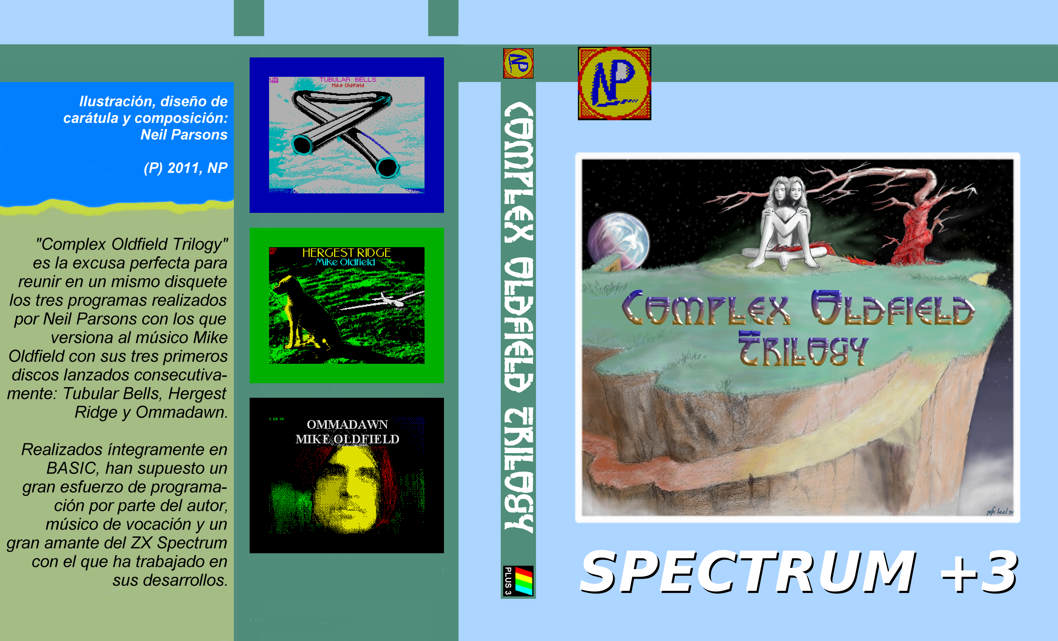 Screen from Complex Oldfield Trilogy