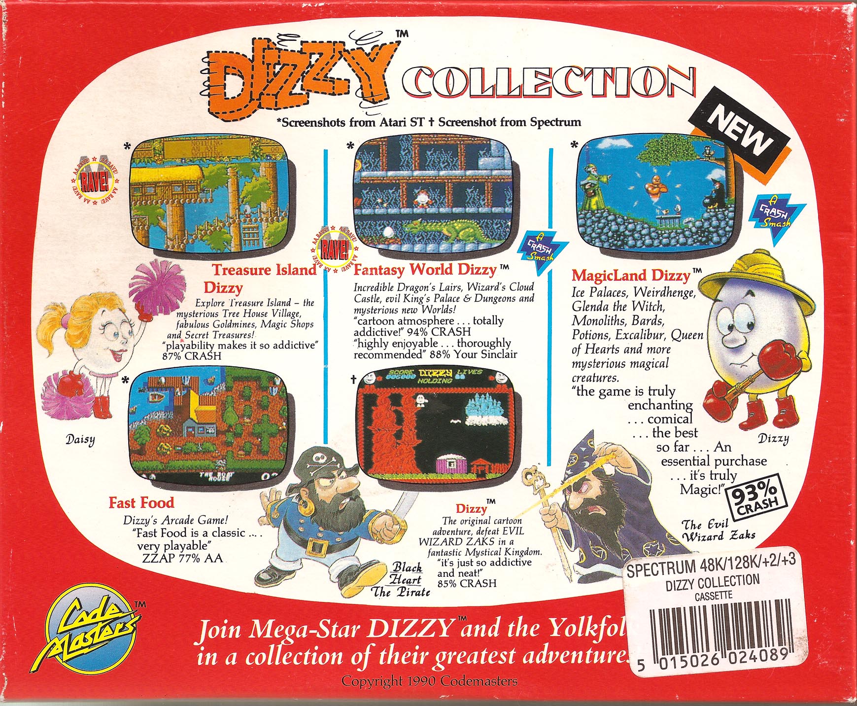 Screen from Dizzy Collection